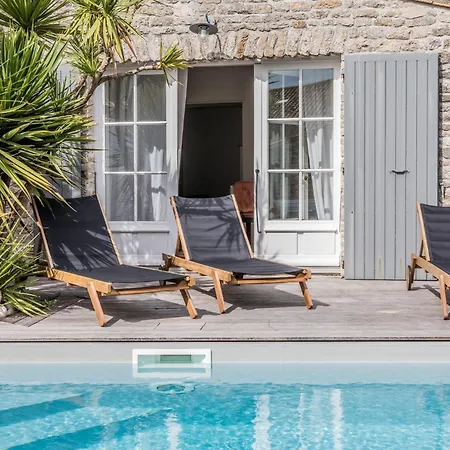 Ile De Re - 9 People - By Foot - Pool Saint-Clément-des-Baleines