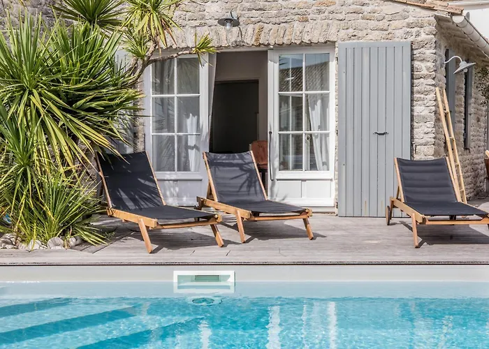 Ile De Re - 9 People - By Foot - Pool Saint-Clément-des-Baleines